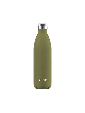 FLSK | Bouteille isotherme - Gourde thermos 0,75l Noir | olive